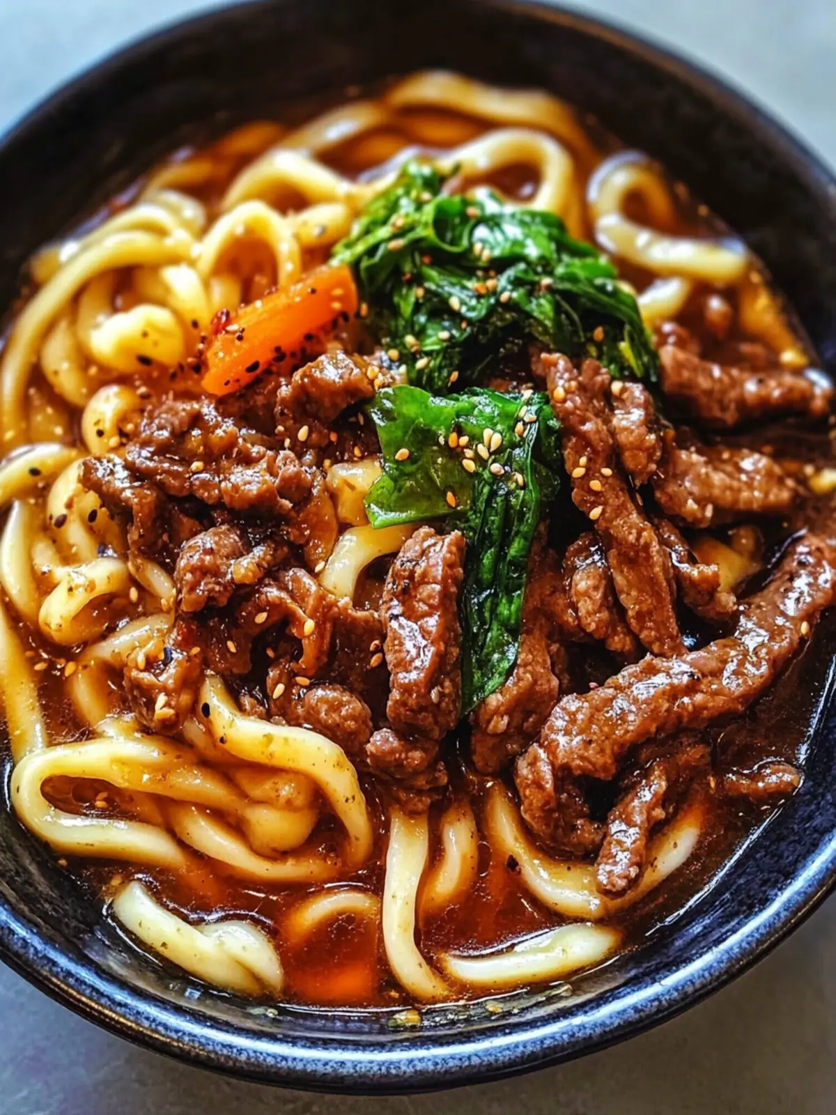 Savory Easy Black Pepper Beef Udon Ready in 20 Minutes 2 Easy Black Pepper Beef Udon
