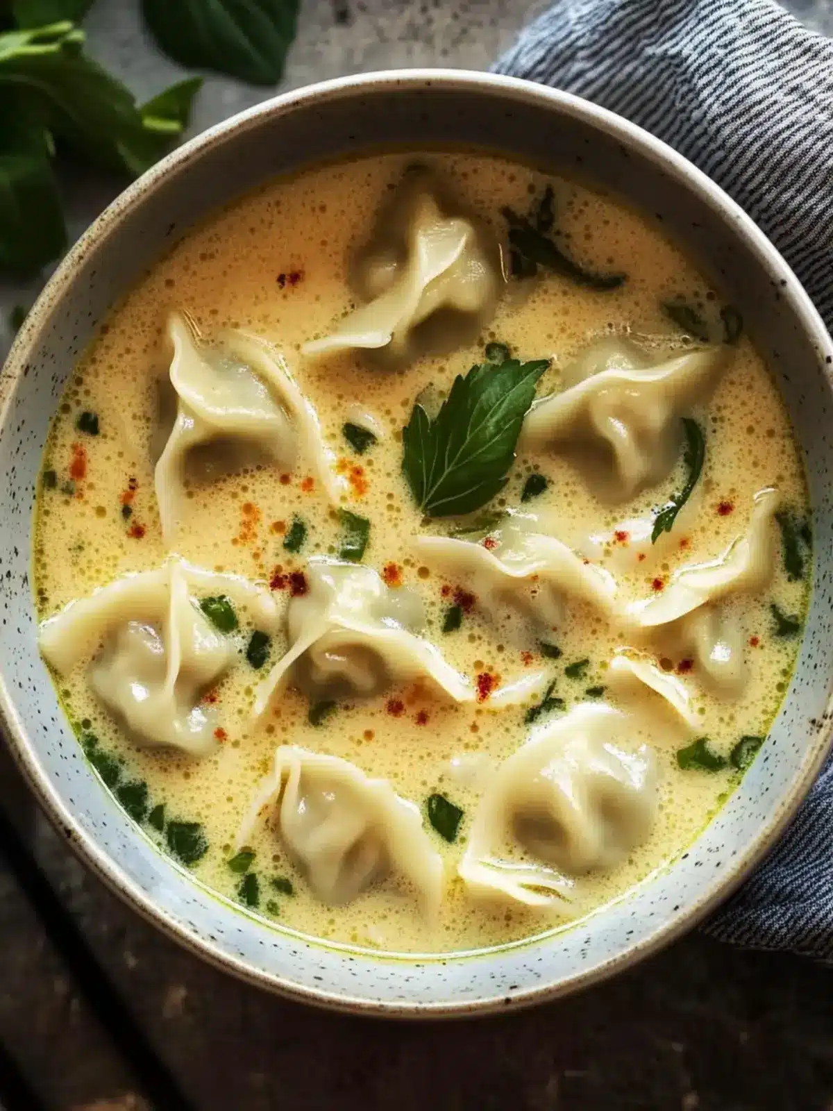 Creamy Thai Dumpling Soup: Your New Weekly Comfort Classic 2 Creamy Thai Dumpling Soup