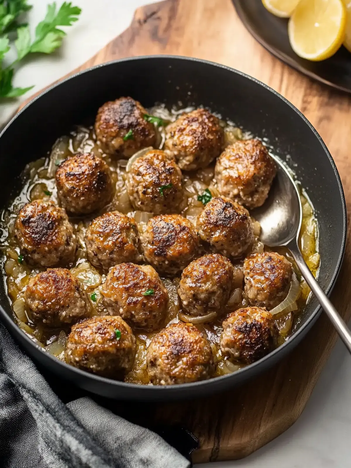 Meltingly Good French Onion Meatballs You’ll Crave 2 French Onion Meatballs