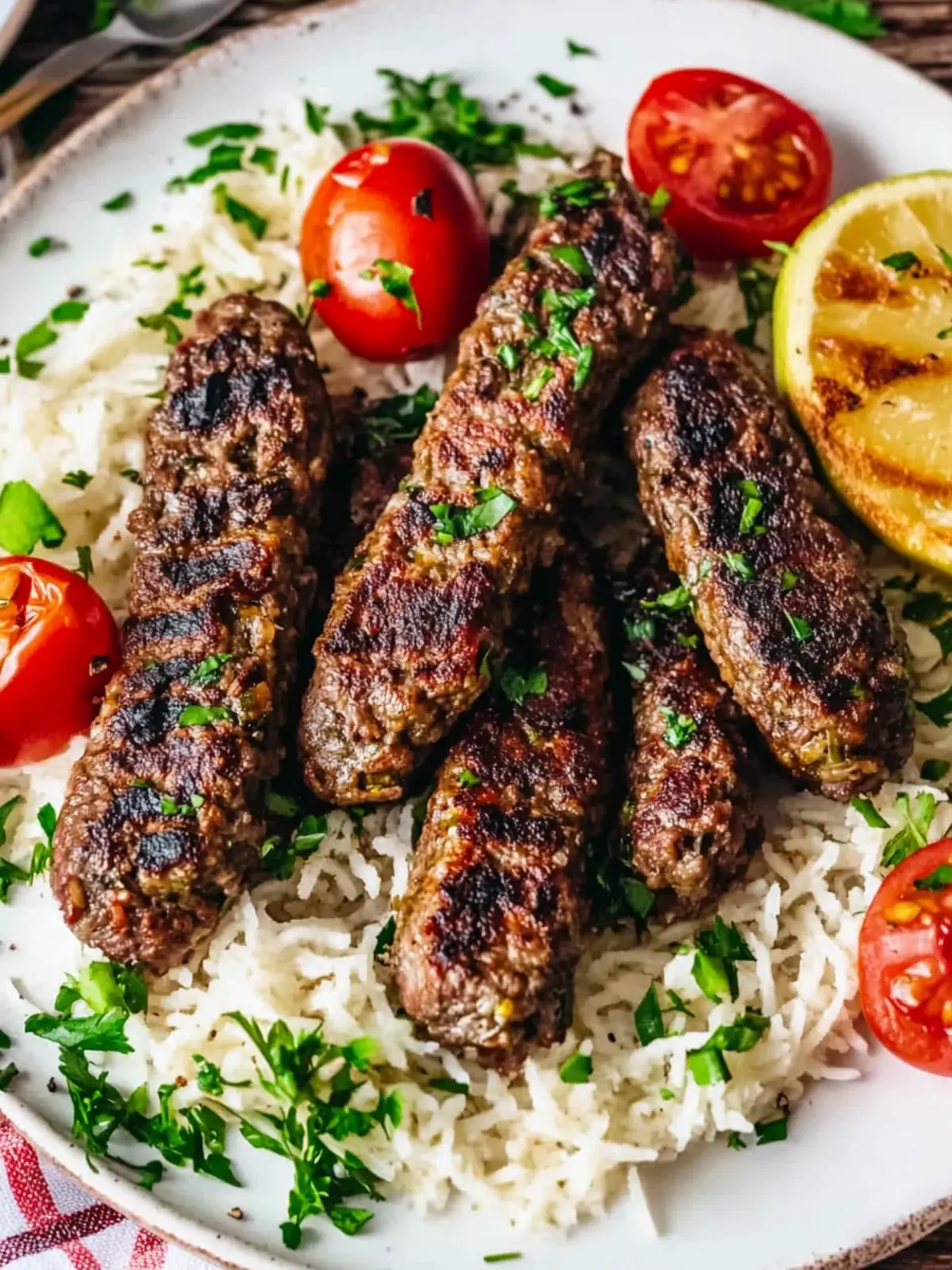 Savor Lebanese Kafta: Easy Beef or Lamb Grilling Delight 4 Lebanese Kafta (Beef or Lamb)