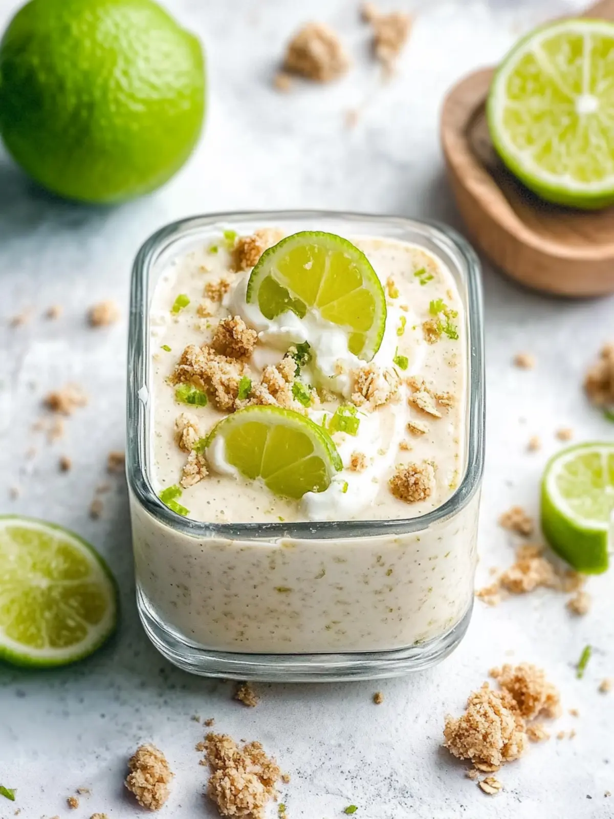 Delicious Key Lime Pie Overnight Oats for a Healthy Morning 3 Key Lime Pie Overnight Oats