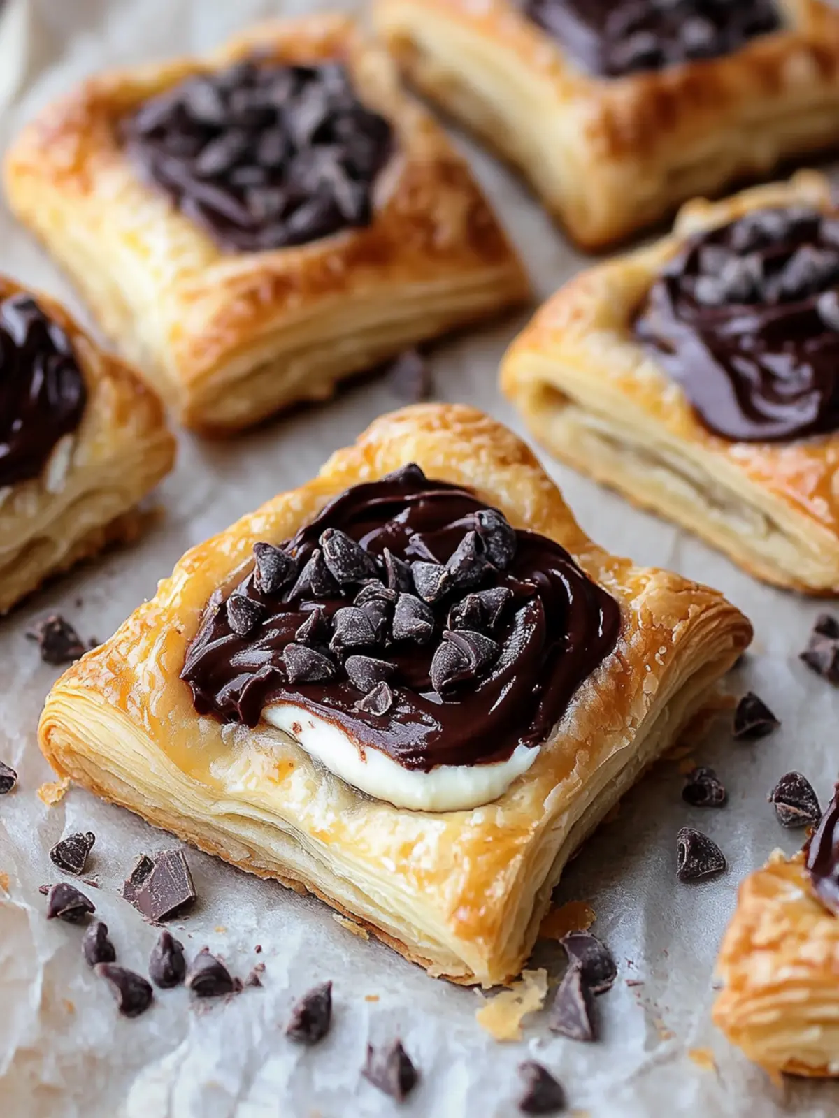 Decadent Chocolate Cream Cheese Danish in Minutes 4 Chocolate Cream Cheese Danish