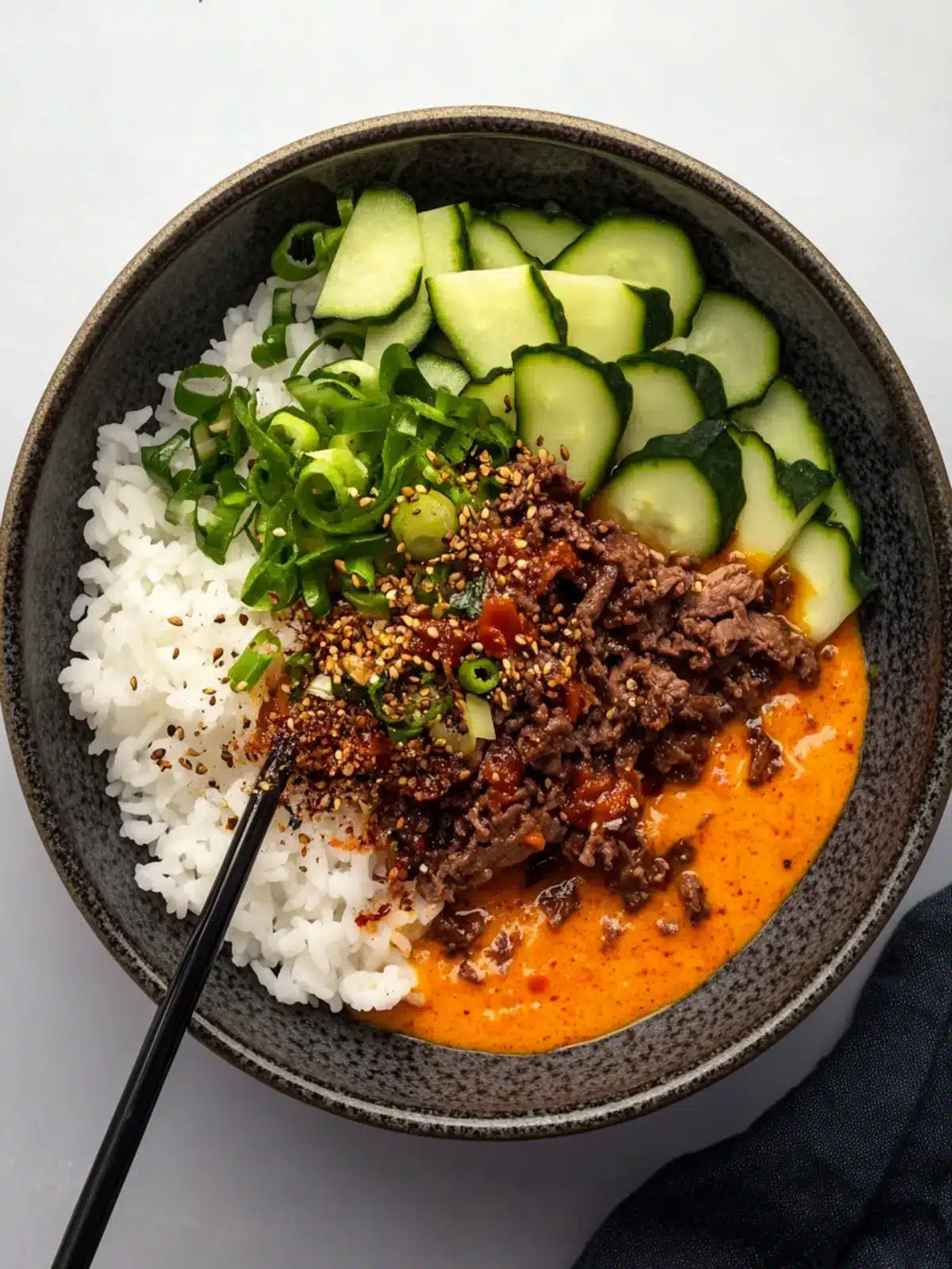 Creamy Gochujang Broth Bowls with Crispy Beef and Rice Bliss 5 Creamy Gochujang Broth Bowls with Crispy Beef and Rice