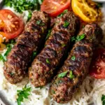 Savor Lebanese Kafta: Easy Beef or Lamb Grilling Delight 6 Lebanese Kafta (Beef or Lamb)