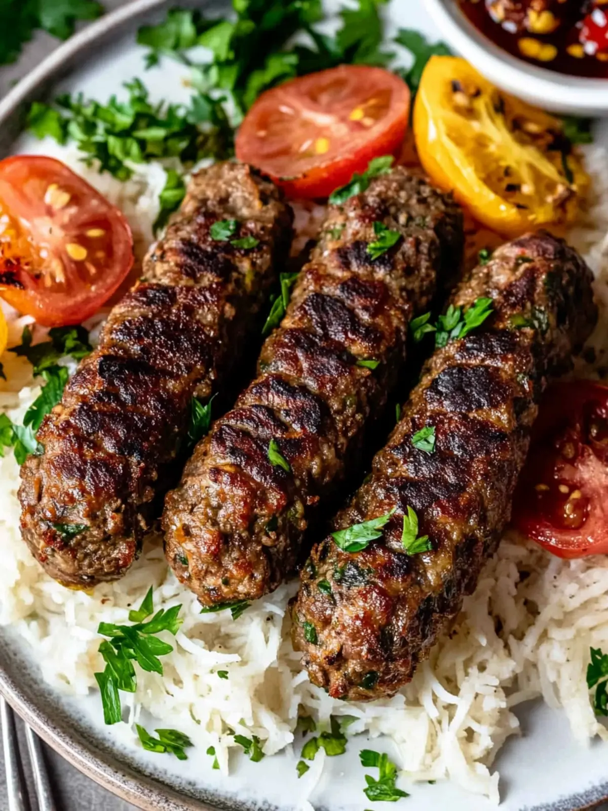 Savor Lebanese Kafta: Easy Beef or Lamb Grilling Delight 5 Lebanese Kafta (Beef or Lamb)
