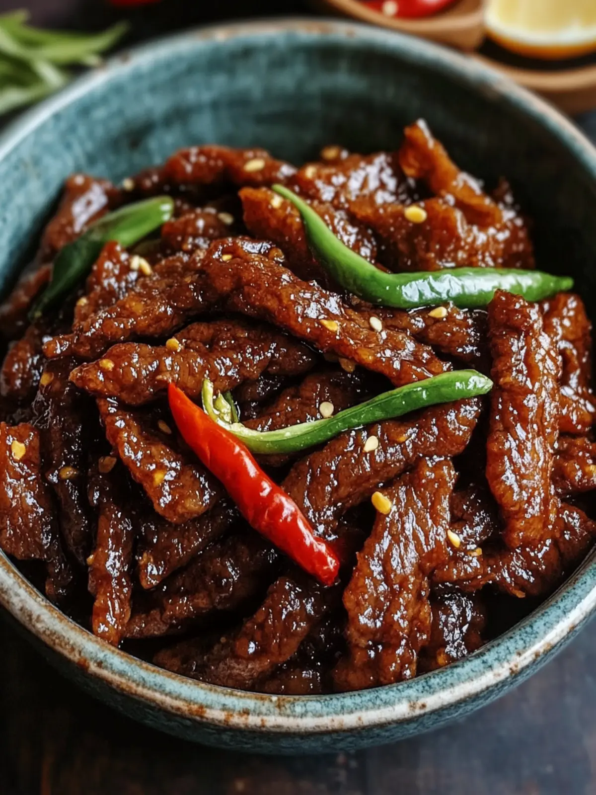 Crispy Chilli Beef: Healthier Takeout Delight Made Easy 3 Crispy Chilli Beef