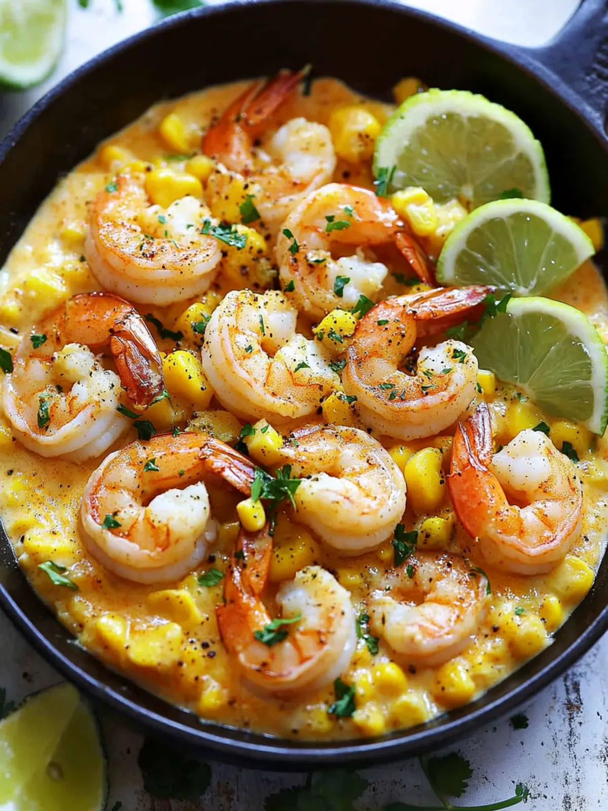 Savory Shrimp and Creamed Corn: A 30-Minute Delight 4 Shrimp and Creamed Corn