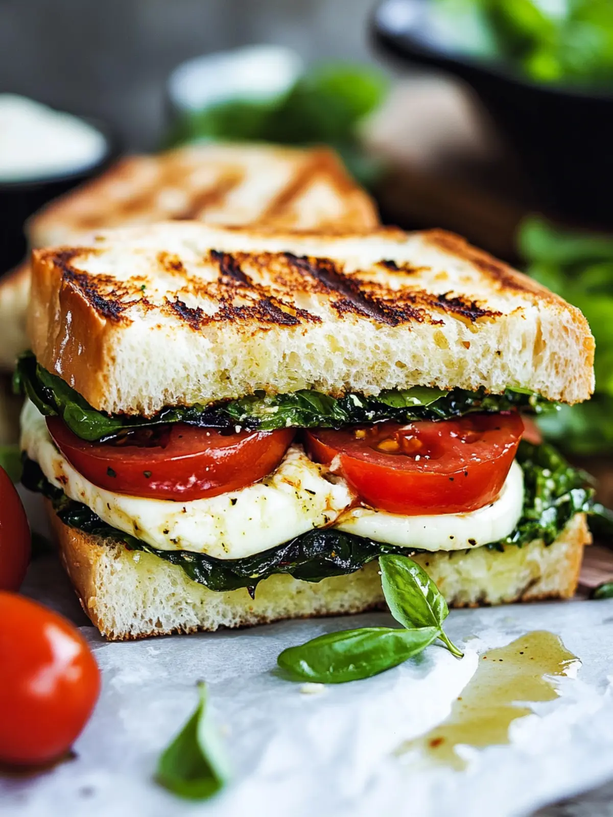 Dreamy Caprese Sandwich with Balsamic Glaze You'll Love 3 Caprese Sandwich