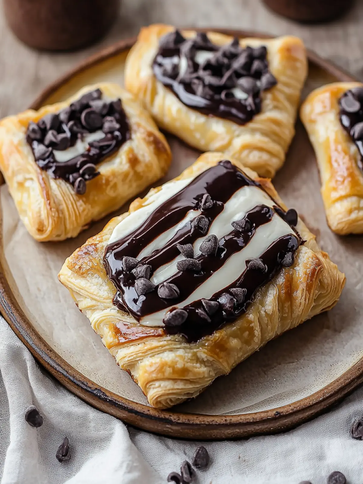 Decadent Chocolate Cream Cheese Danish in Minutes 5 Chocolate Cream Cheese Danish