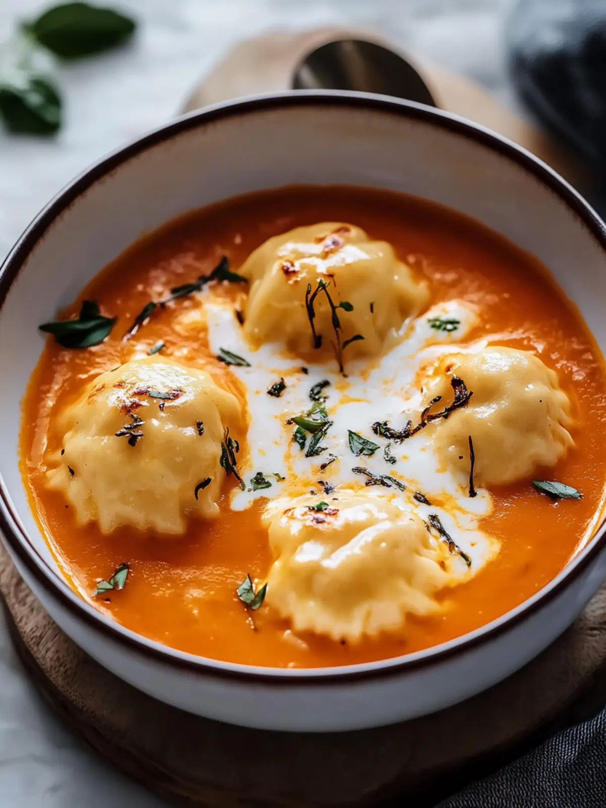 Hearty Cheese Dumpling Tomato Soup for Quick Cozy Nights 5 Cheese Dumpling Tomato Soup