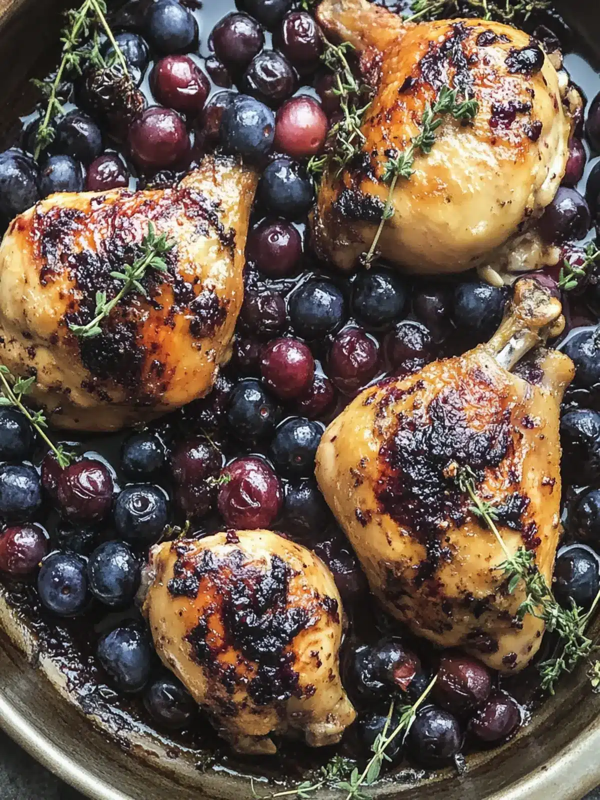 Blueberry Thyme Chicken: A Sweet and Savory Dinner Delight 3 Blueberry Thyme Chicken
