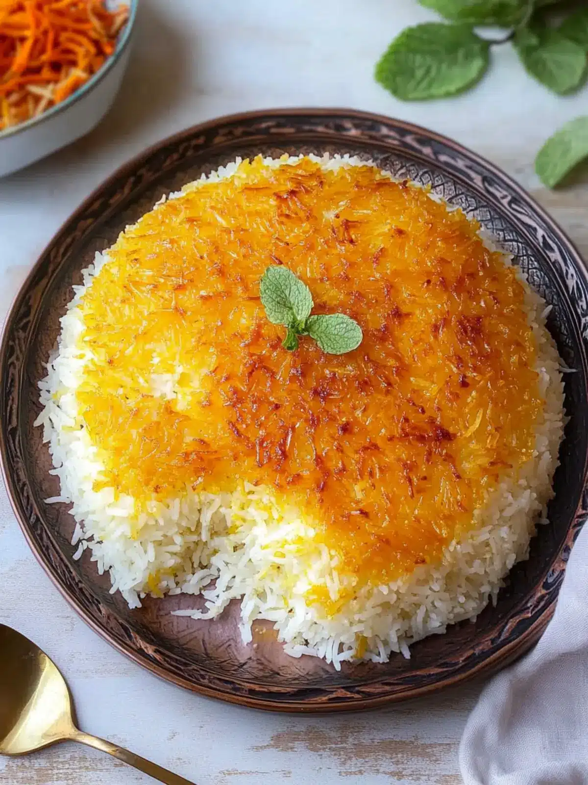 Master the Perfect Tahdig: Crispy Persian Rice Awaits 3 Tahdig (Persian Rice with Crispy Bottom)