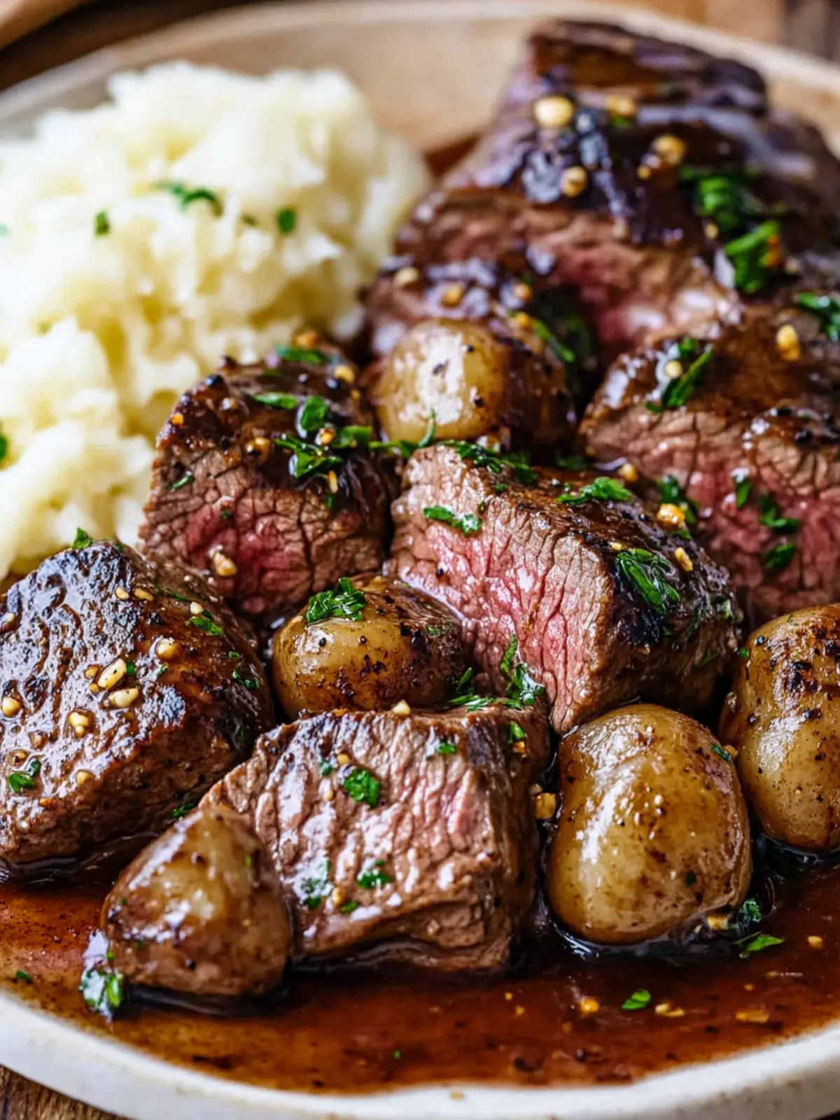 Beef Tenderloin Tips with Savory Mushroom Gravy Delight 2 Beef Tenderloin Tips