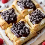 Decadent Chocolate Cream Cheese Danish with Flaky Pastry 10 Chocolate Cream Cheese Danish