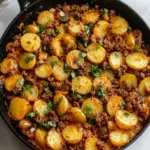 Loaded Ground Beef and Potatoes Skillet: Easy Comfort Food Delight 10 Loaded Ground Beef and Potatoes Skillet