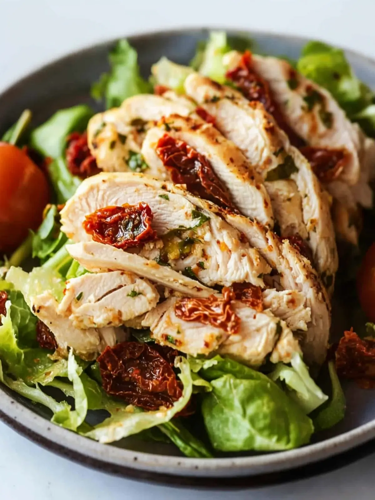 Delicious Sun-Dried Tomato Chicken Salad Perfect for Meal Prep 3 Sun-Dried Tomato Chicken Salad