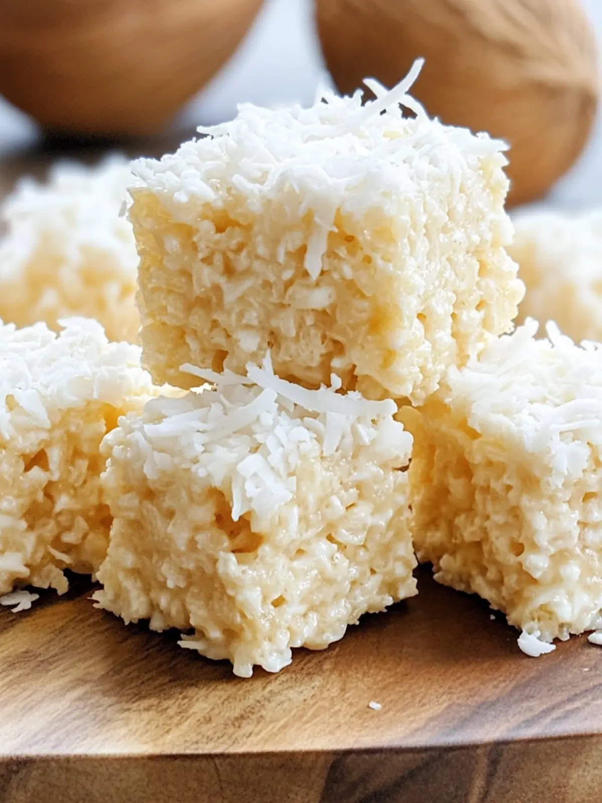 Coconut Lover's Rice Krispy Treats for Your Sweet Cravings 4 Coconut Lover's Rice Krispy Treats