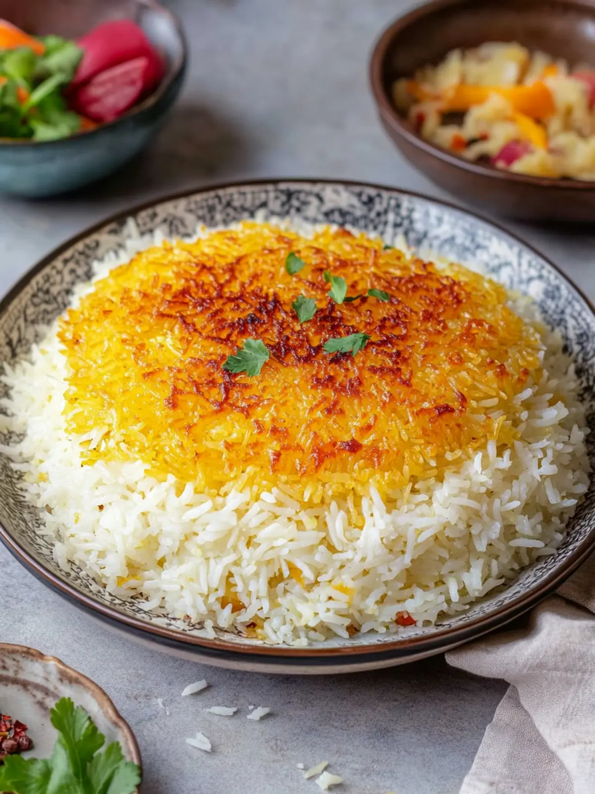 Master the Perfect Tahdig: Crispy Persian Rice Awaits 5 Tahdig (Persian Rice with Crispy Bottom)