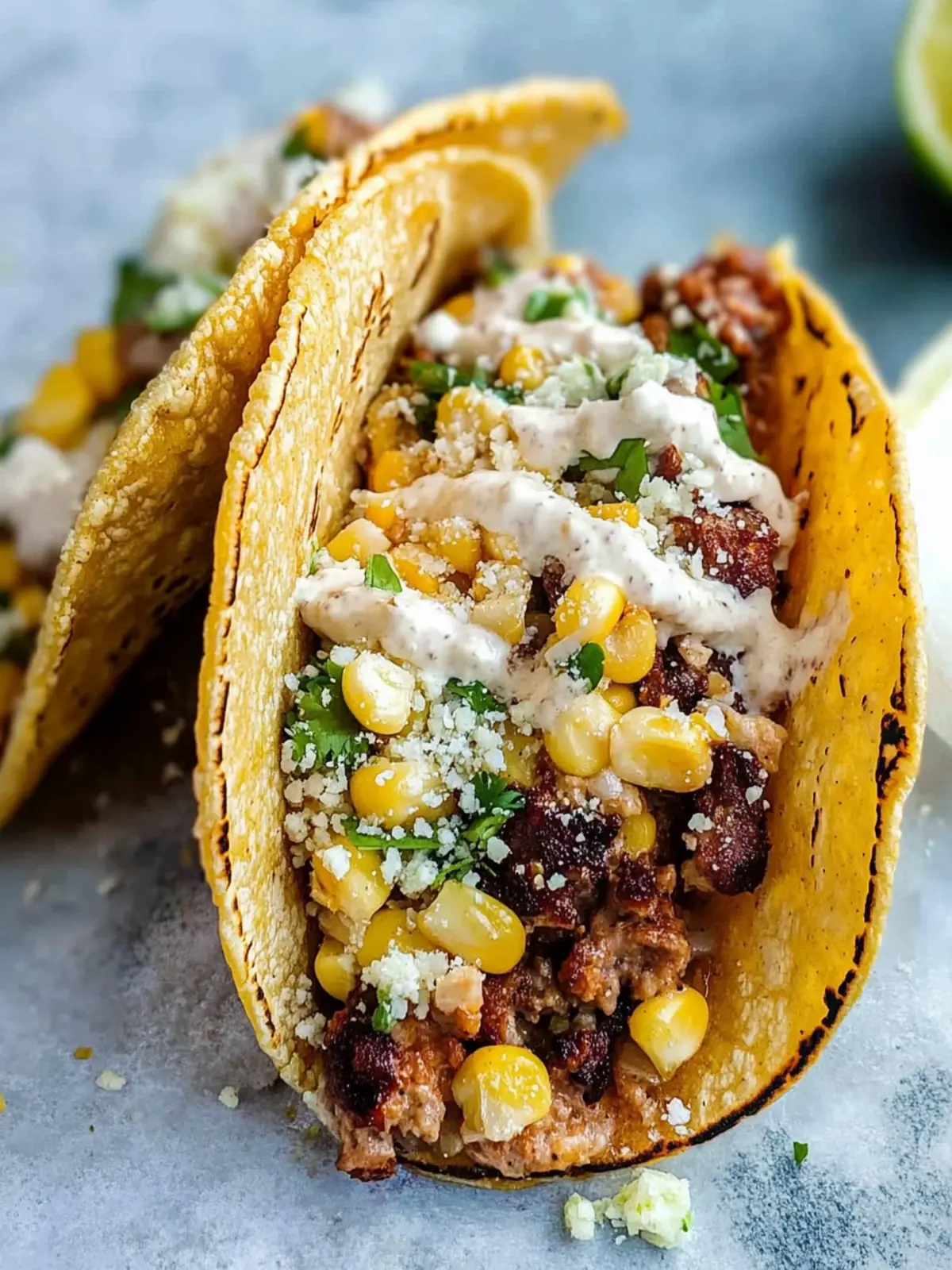 Irresistible Street Corn Smash Burger Tacos You’ll Love 4 Street Corn Smash Burger Tacos