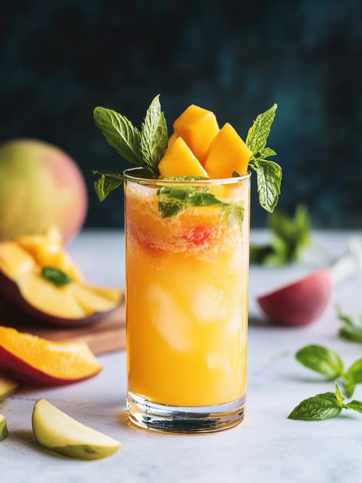 Delightful Mango Rum Swizzle for Your Summer Sipping Joy 2 Mango Rum Swizzle