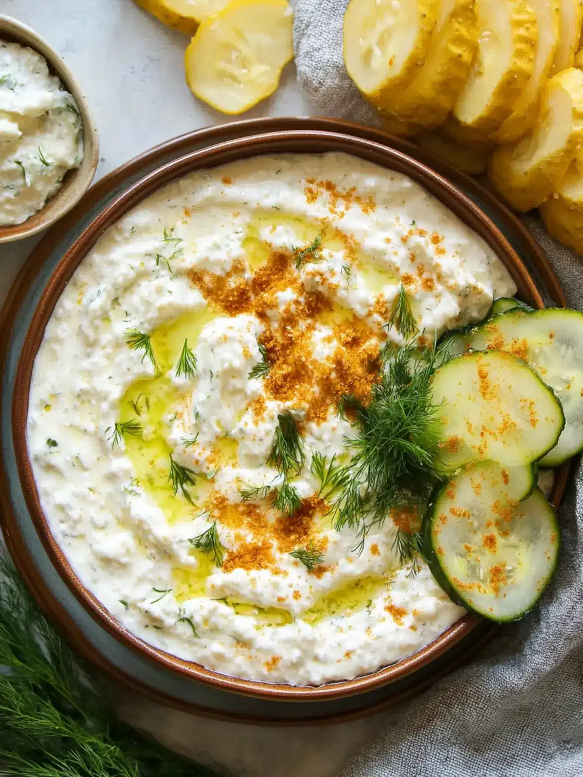 6 Ingredient Fried Pickle Dip