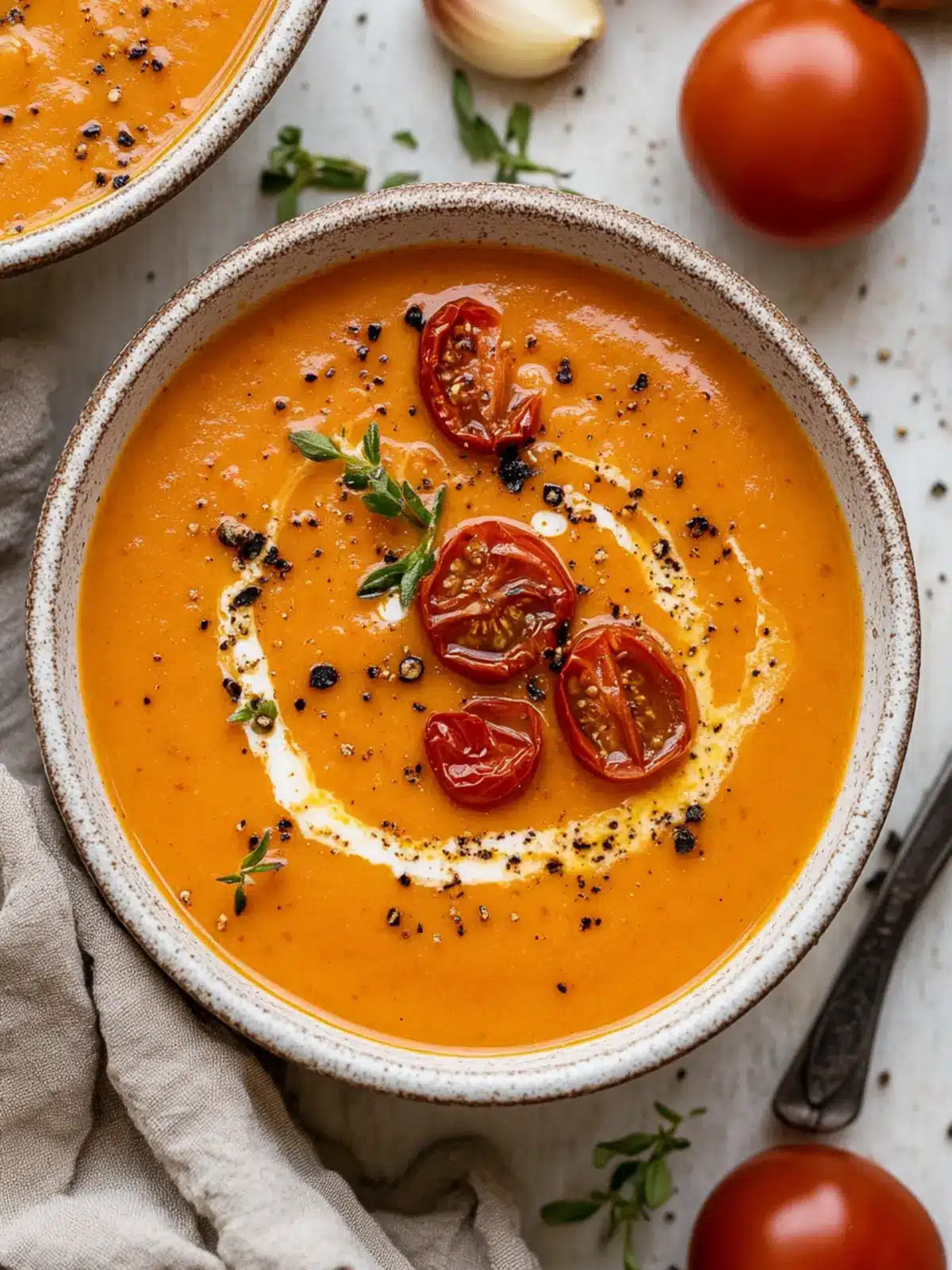 Creamy Roasted Garlic Tomato Soup That Warms Your Soul 3 Creamy Roasted Garlic Tomato Soup
