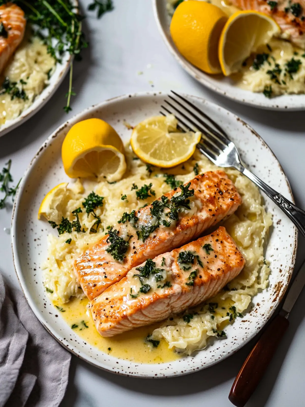 Savory Salmon Piccata: A 20-Minute Elegant Dinner Delight 2 Salmon Piccata