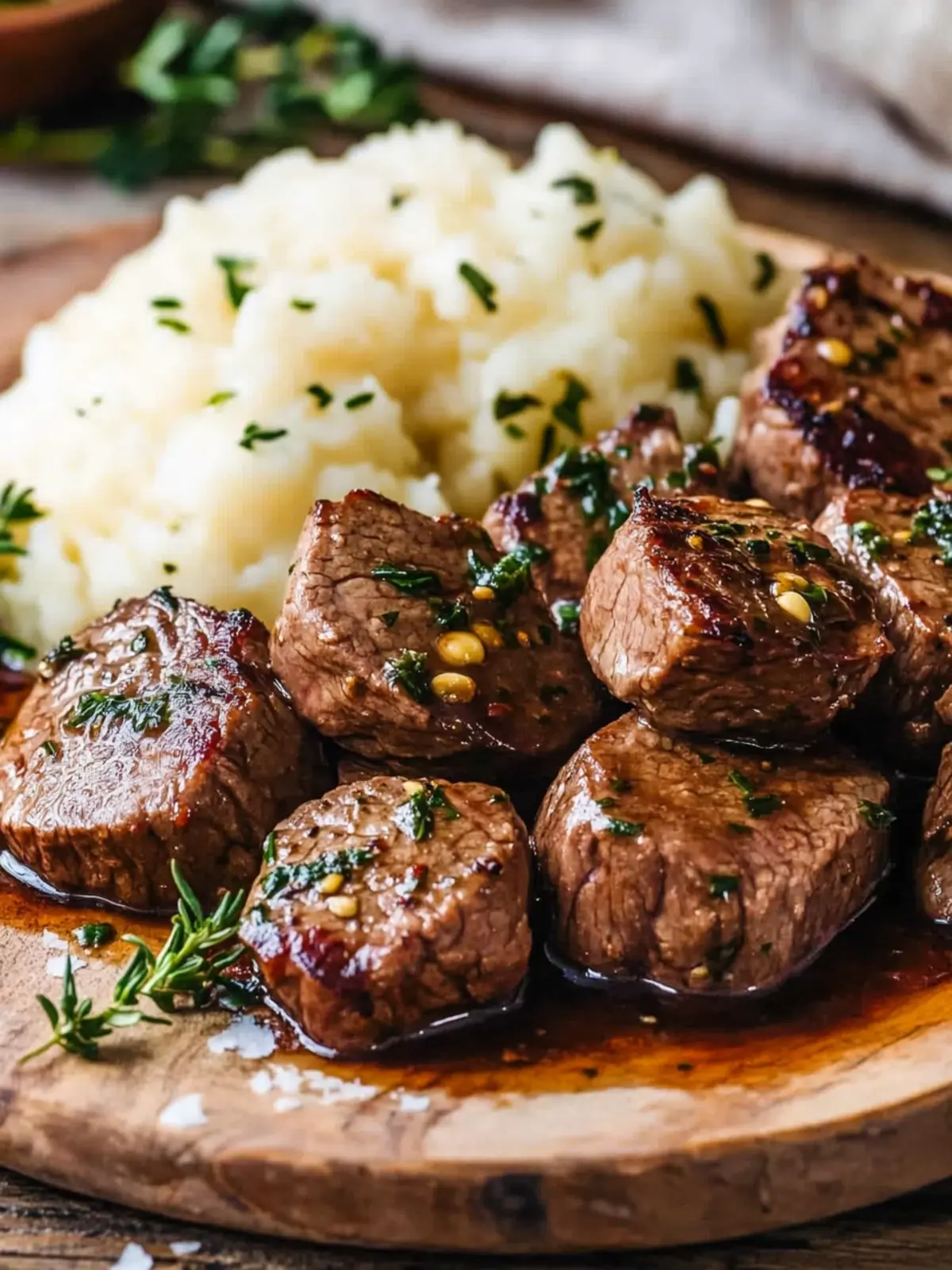 Beef Tenderloin Tips with Savory Mushroom Gravy Delight 4 Beef Tenderloin Tips