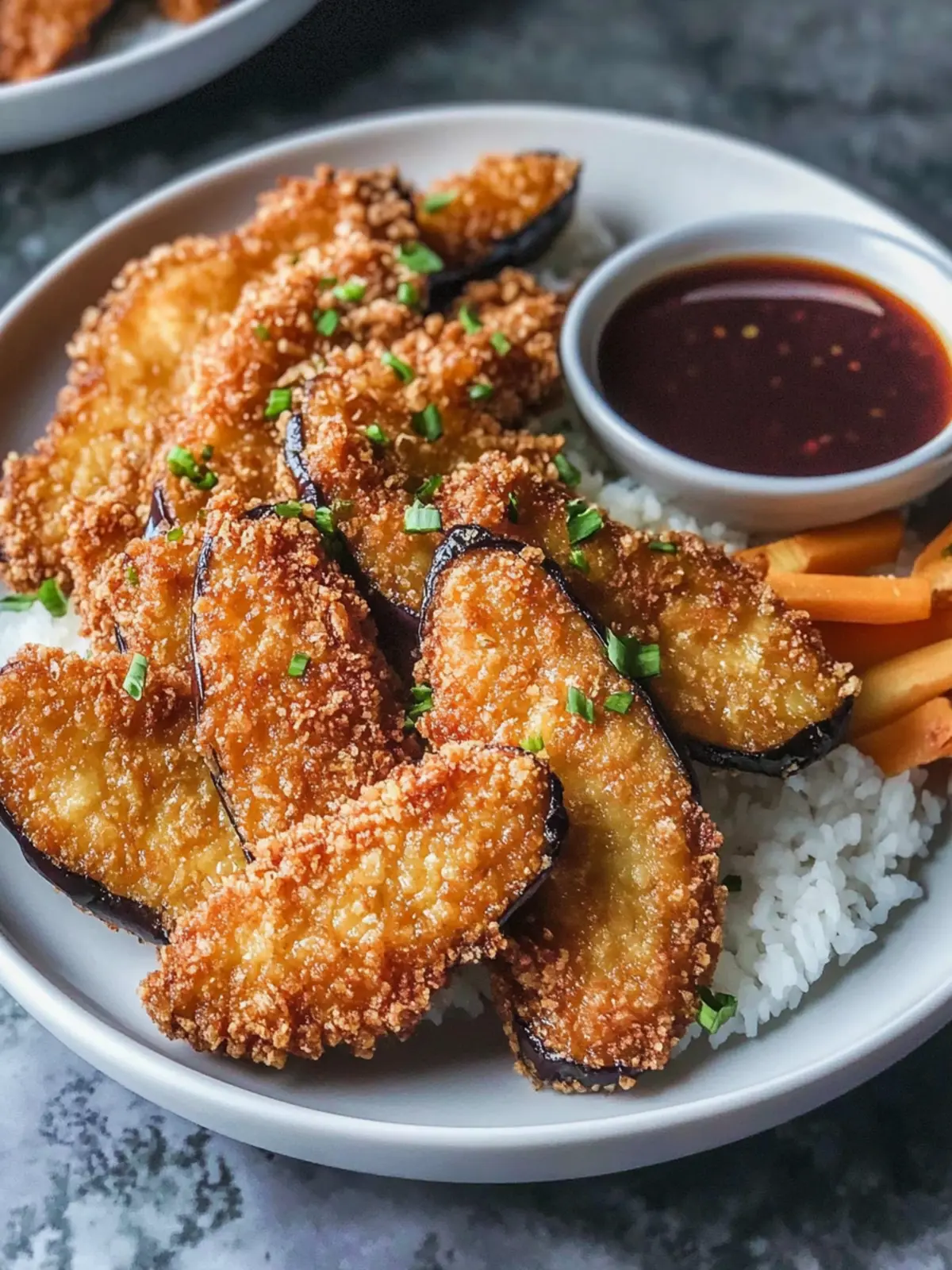 Crispy Eggplant Katsu: A Flavorful Vegan Delight at Home 2 Crispy Eggplant ‘Katsu’