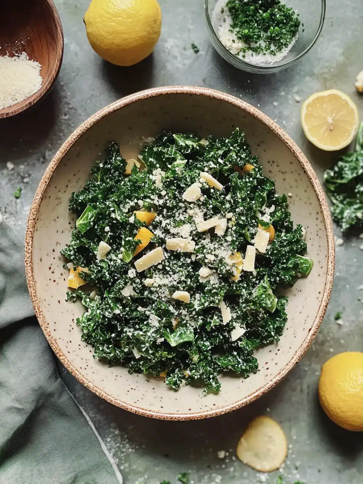 Lemony Parmesan Kale Salad for a Bright Summer Feast 3 Lemony Parmesan Kale Salad
