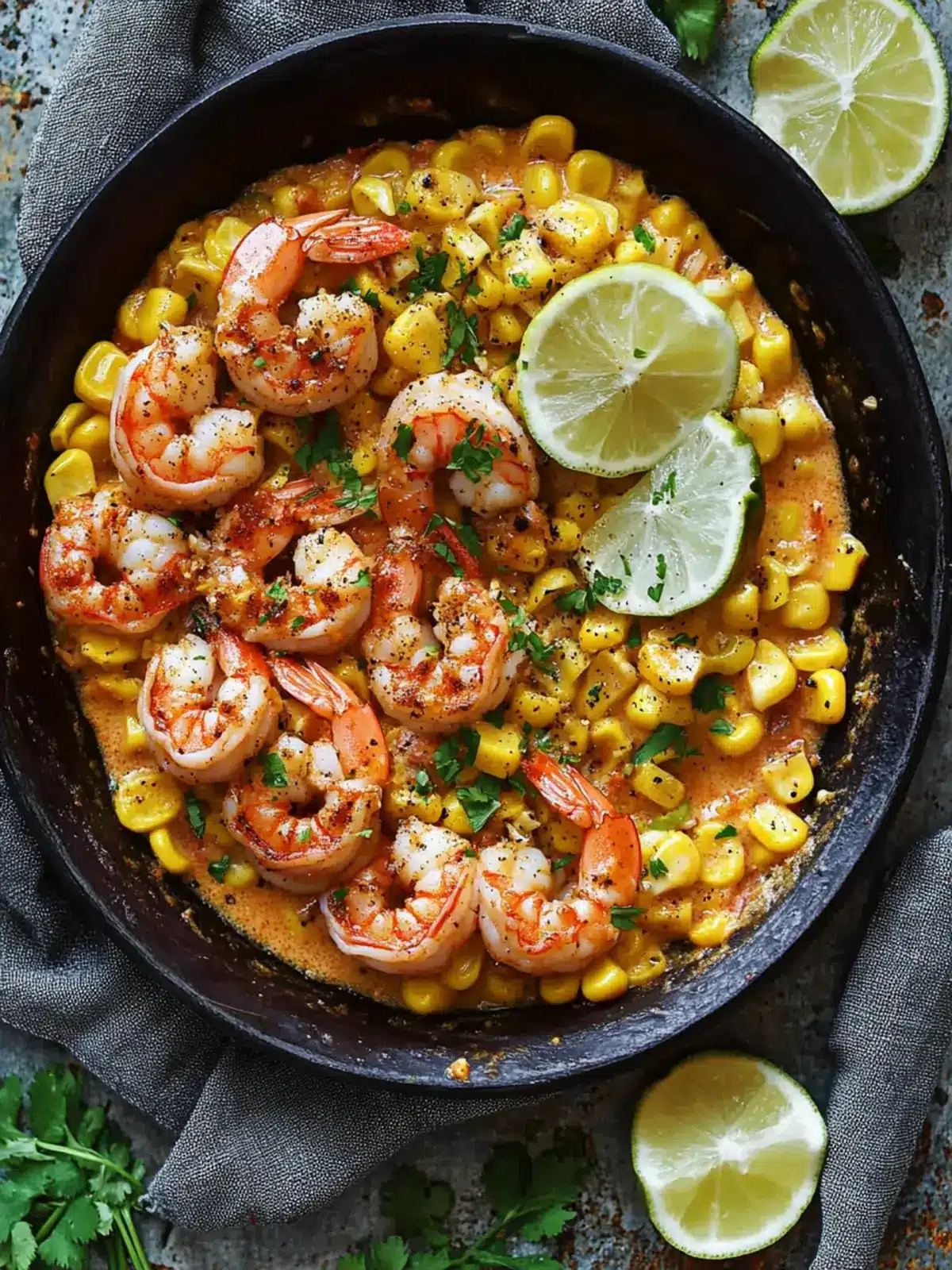 Savory Shrimp and Creamed Corn: A 30-Minute Delight 3 Shrimp and Creamed Corn