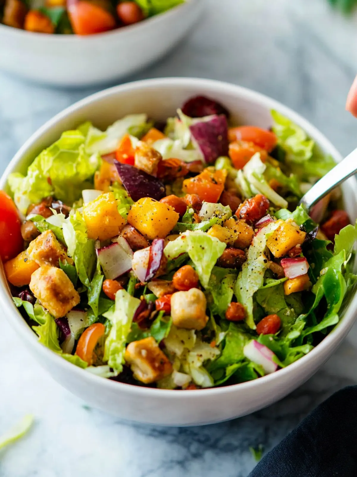 Vibrant Vegetarian Italian Chopped Salad for Fresh Flavor Boost 5 Vegetarian Italian Chopped Salad