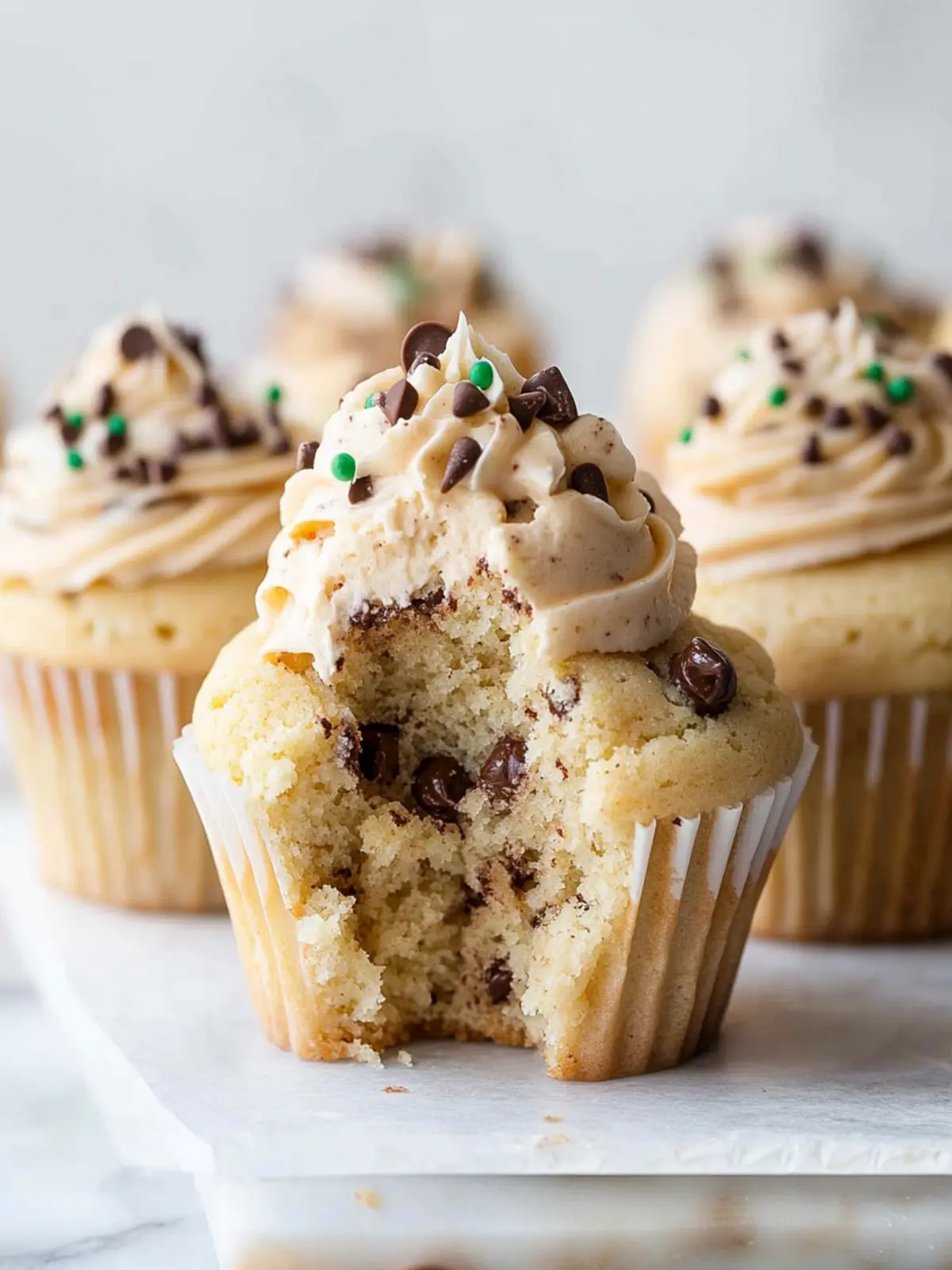 Cookie Dough Cupcakes: Your New Favorite Birthday Treat 3 Cookie Dough Cupcakes