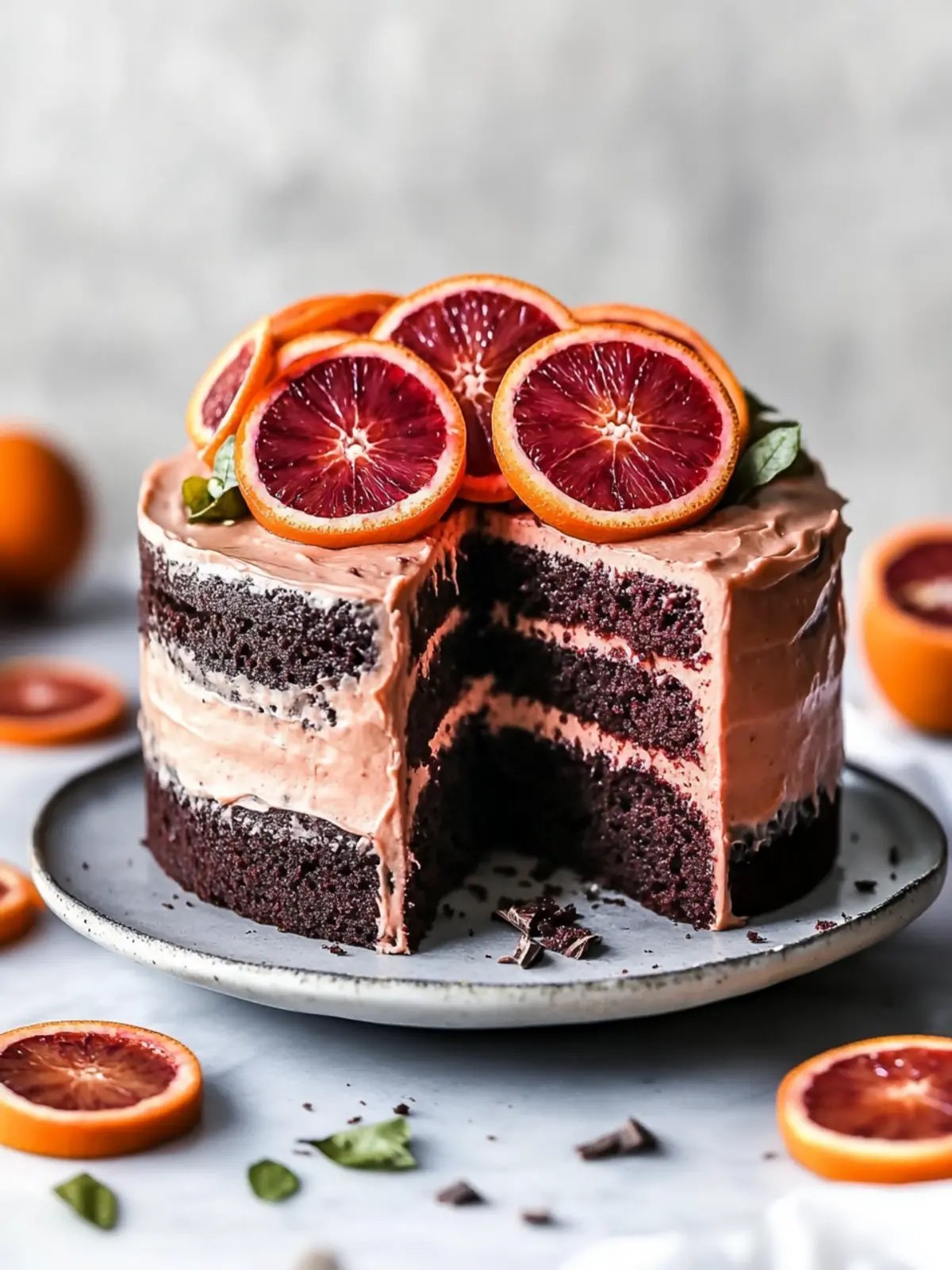 Decadent Dark Chocolate Blood Orange Cake to Wow Your Guests 5 Dark Chocolate Blood Orange Cake