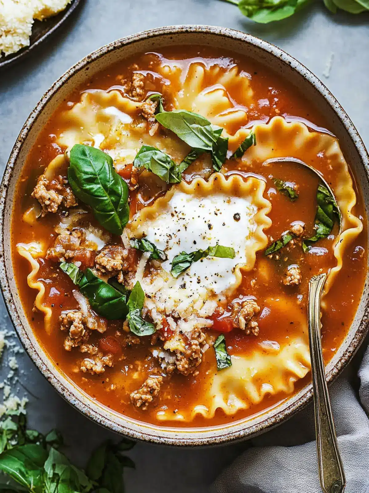 Easy Slow Cooker Lasagna Soup That'll Wow Your Taste Buds 4 Easy Slow Cooker Lasagna Soup