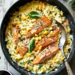 Creamed Corn Orzo with Salmon: A Cozy One-Pot Wonder 7 Creamed Corn Orzo with Salmon