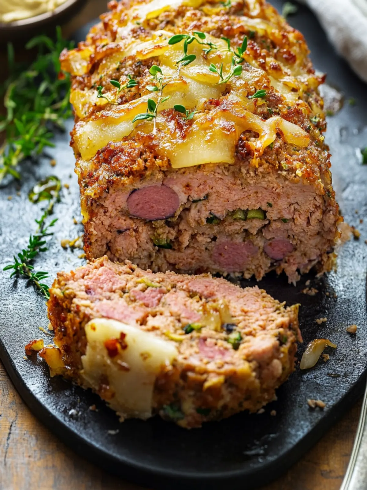 Savory Chicken Cordon Bleu Meatloaf for a Cozy Dinner 3 Chicken Cordon Bleu Meatloaf