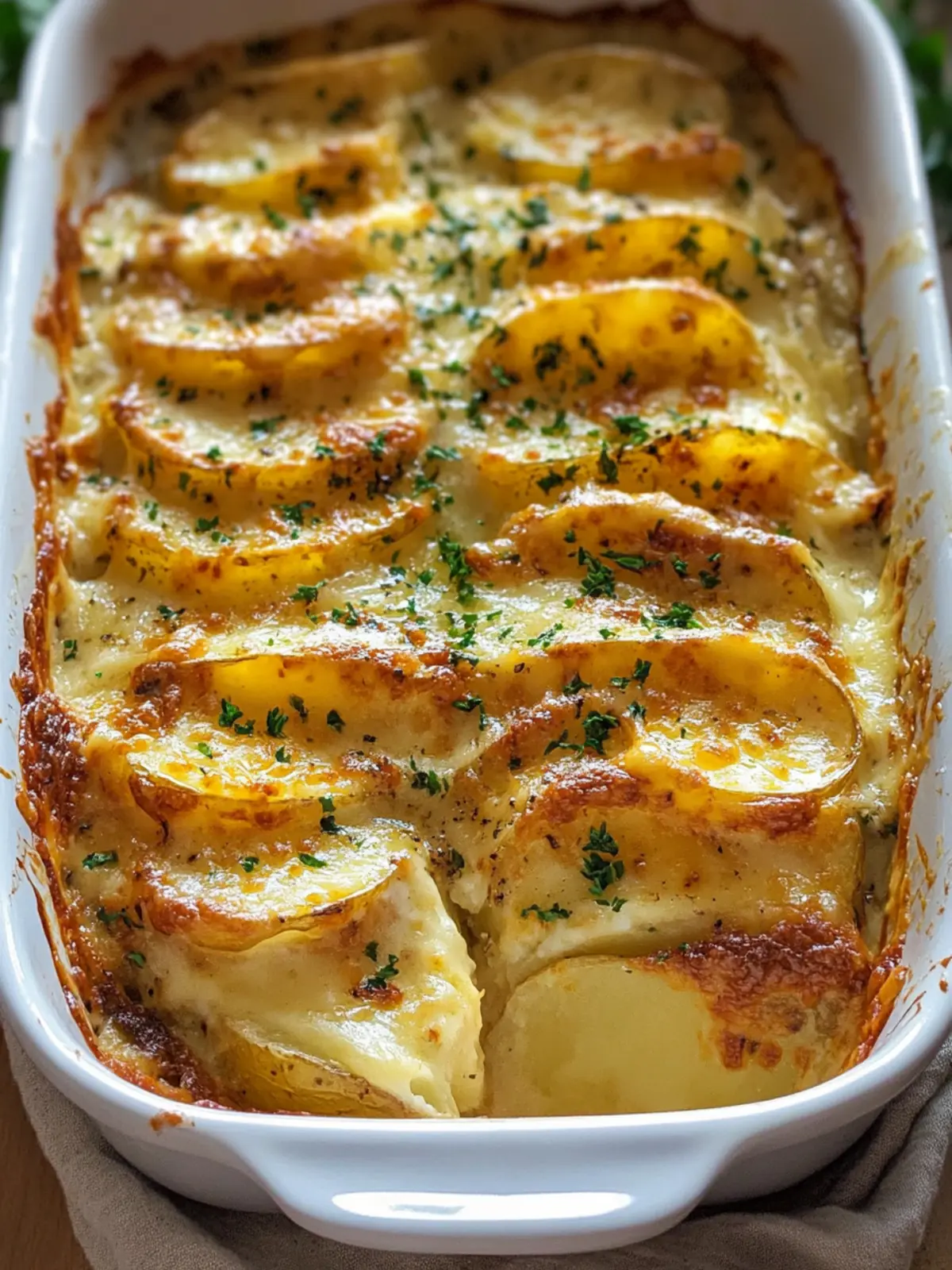Cheesy Scalloped Potatoes: The Ultimate Comfort Food Delight 3 Cheesy Scalloped Potatoes