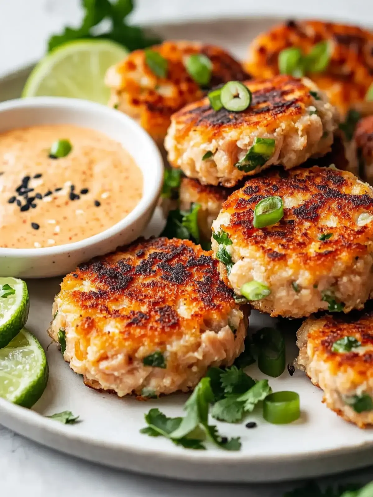 Savory Bold Asian-Style Tuna Cakes with Spicy Mayo Delight 5 Bold Asian-Style Tuna Cakes with Spicy Mayo