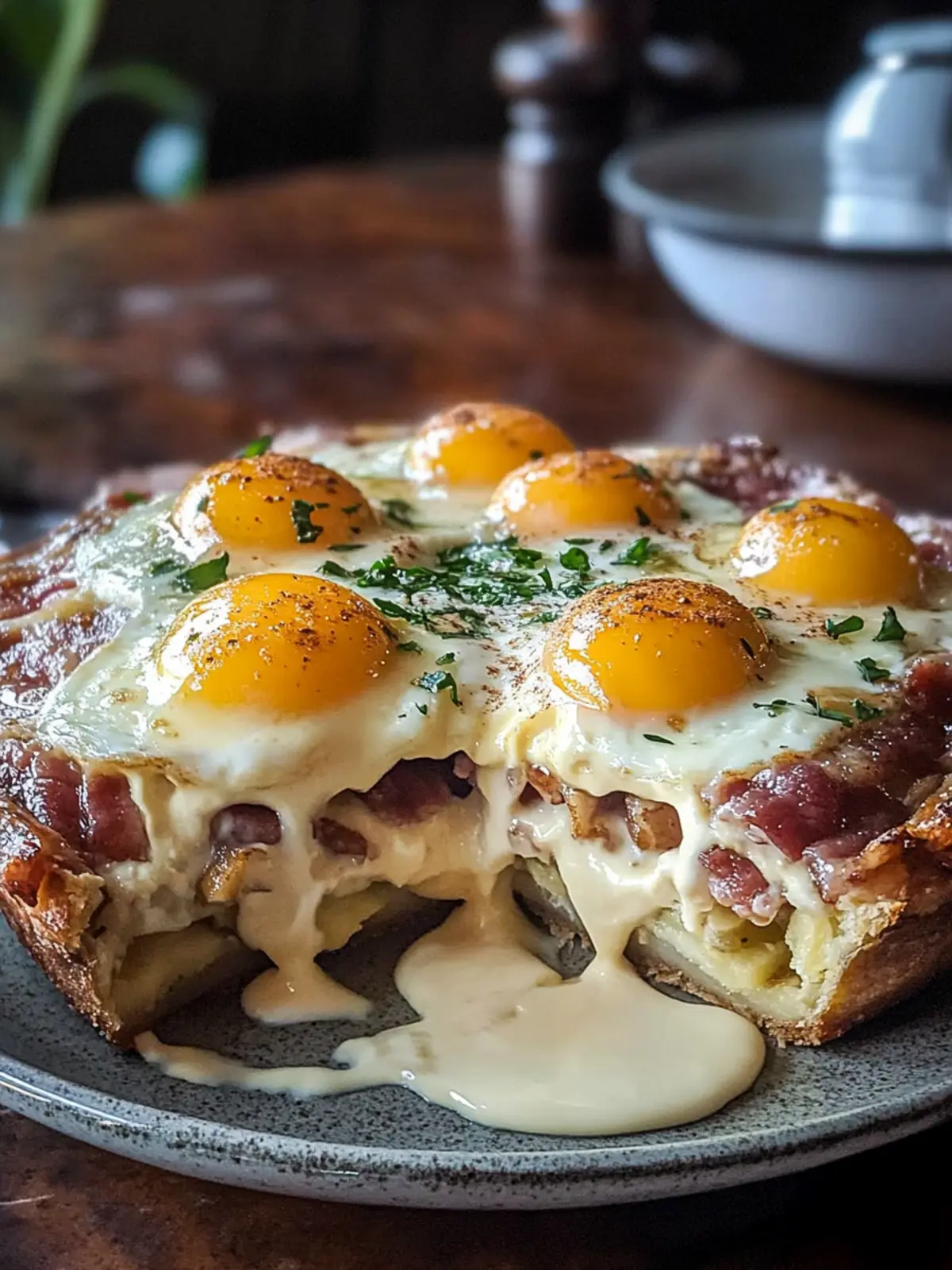 Eggs Benedict Bacon Potato Pie You'll Crave Every Weekend 5 Eggs Benedict Bacon Potato Pie