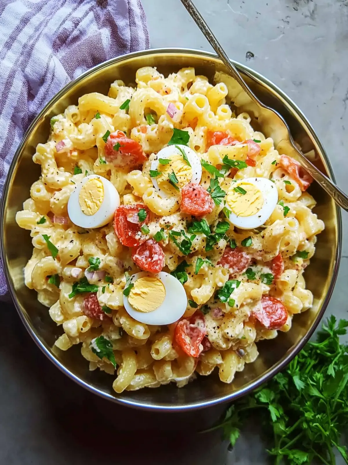 Deviled Egg Macaroni Pasta Salad: A Creamy Twist You’ll Love 3 Deviled Egg Macaroni Pasta Salad