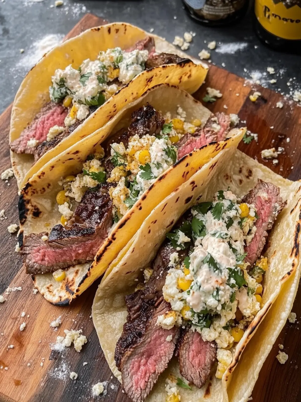 Grilled Steak Elote Tacos: The Ultimate Summer BBQ Treat 3 Grilled Steak Elote Tacos