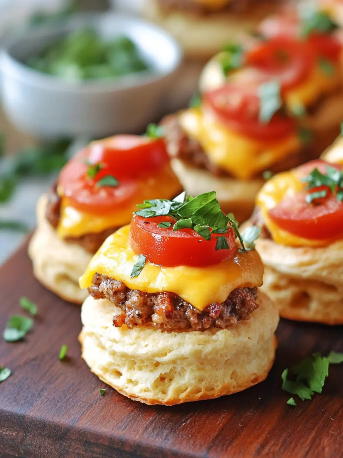 Cheeseburger Biscuit Bites: Your New Favorite Game Day Treat 2 Cheeseburger Biscuit Bites