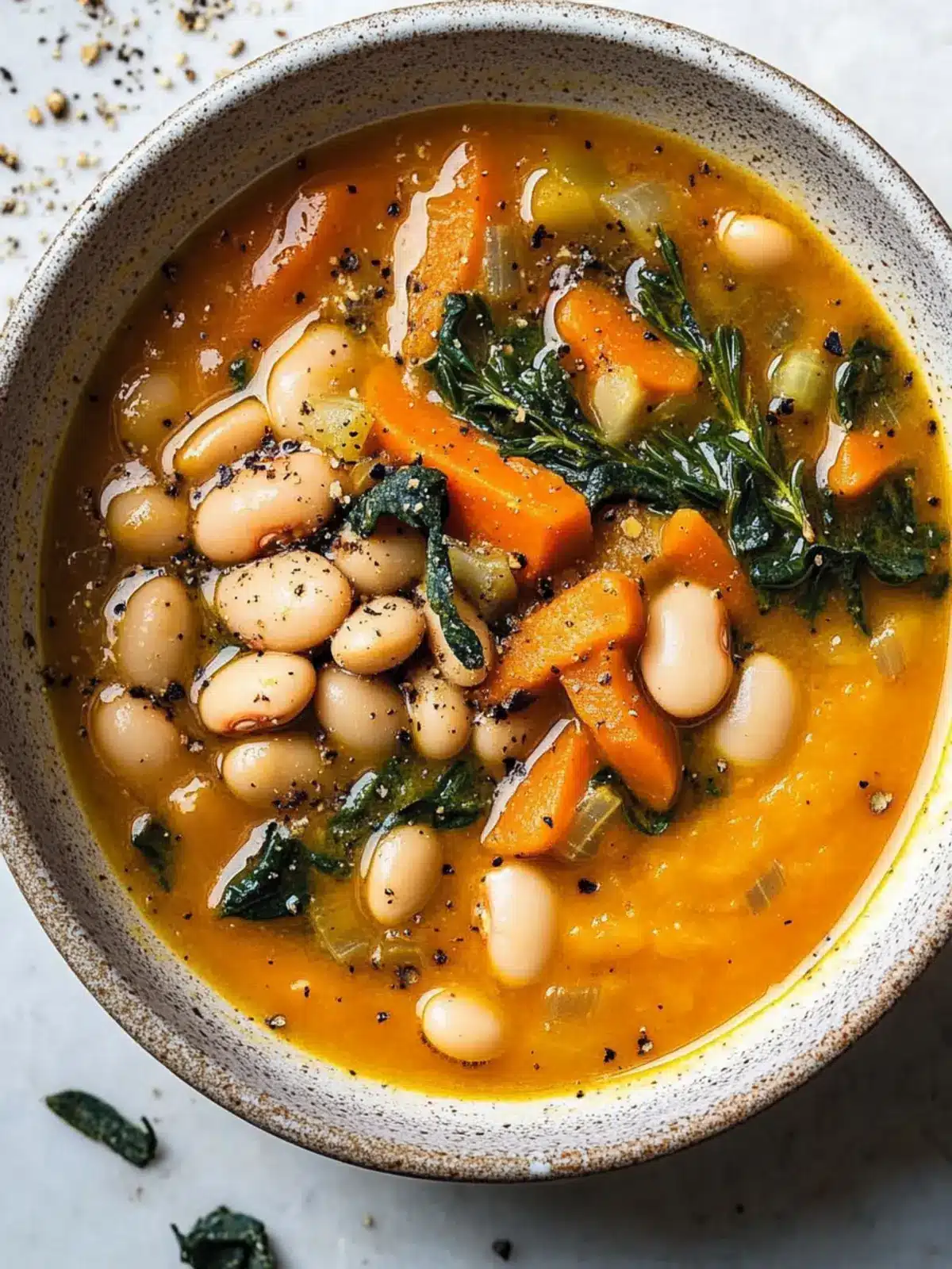 Cozy Up with Brothy Carrot Butter Bean Soup Bliss 2 Brothy Carrot Butter Bean Soup