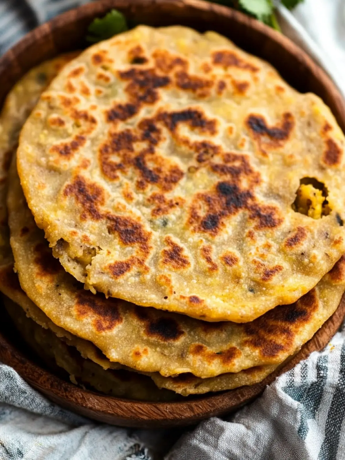 Irresistible Aloo Parathas: Perfectly Fluffy Comfort Food 3 Aloo Parathas