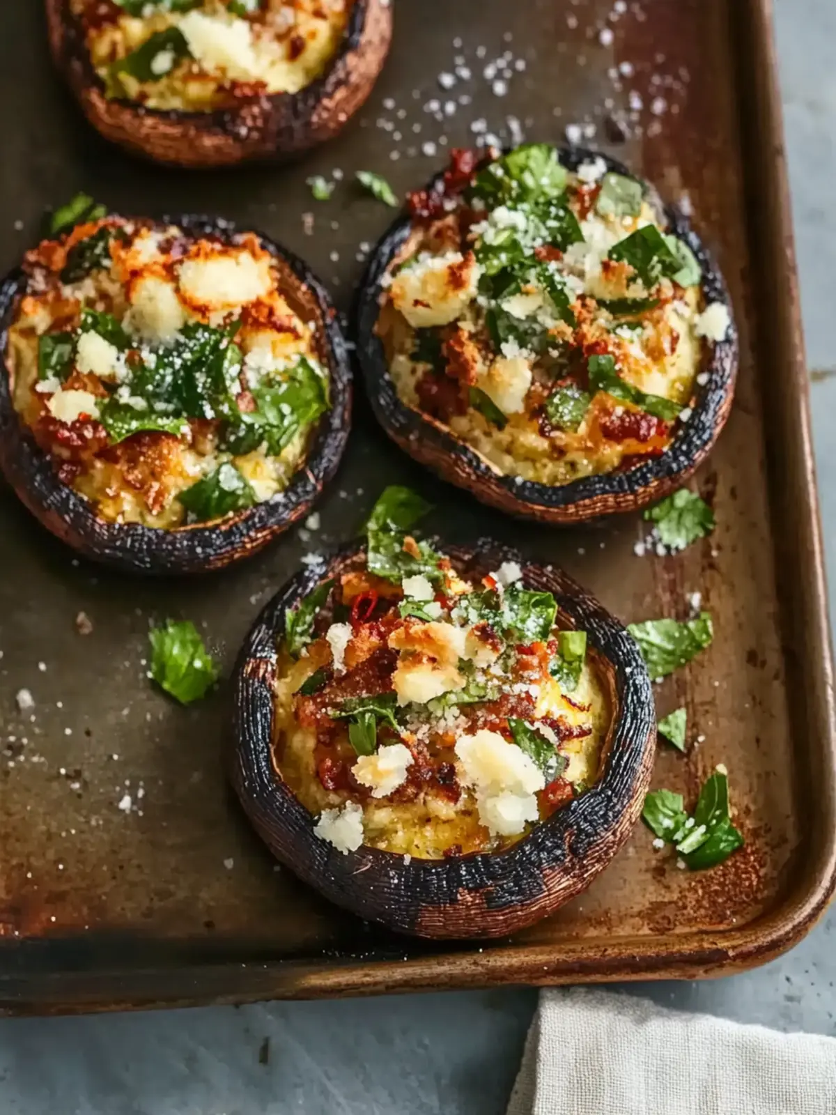 Irresistible Stuffed Portobello Mushrooms You’ll Adore 4 Stuffed Portobello Mushrooms