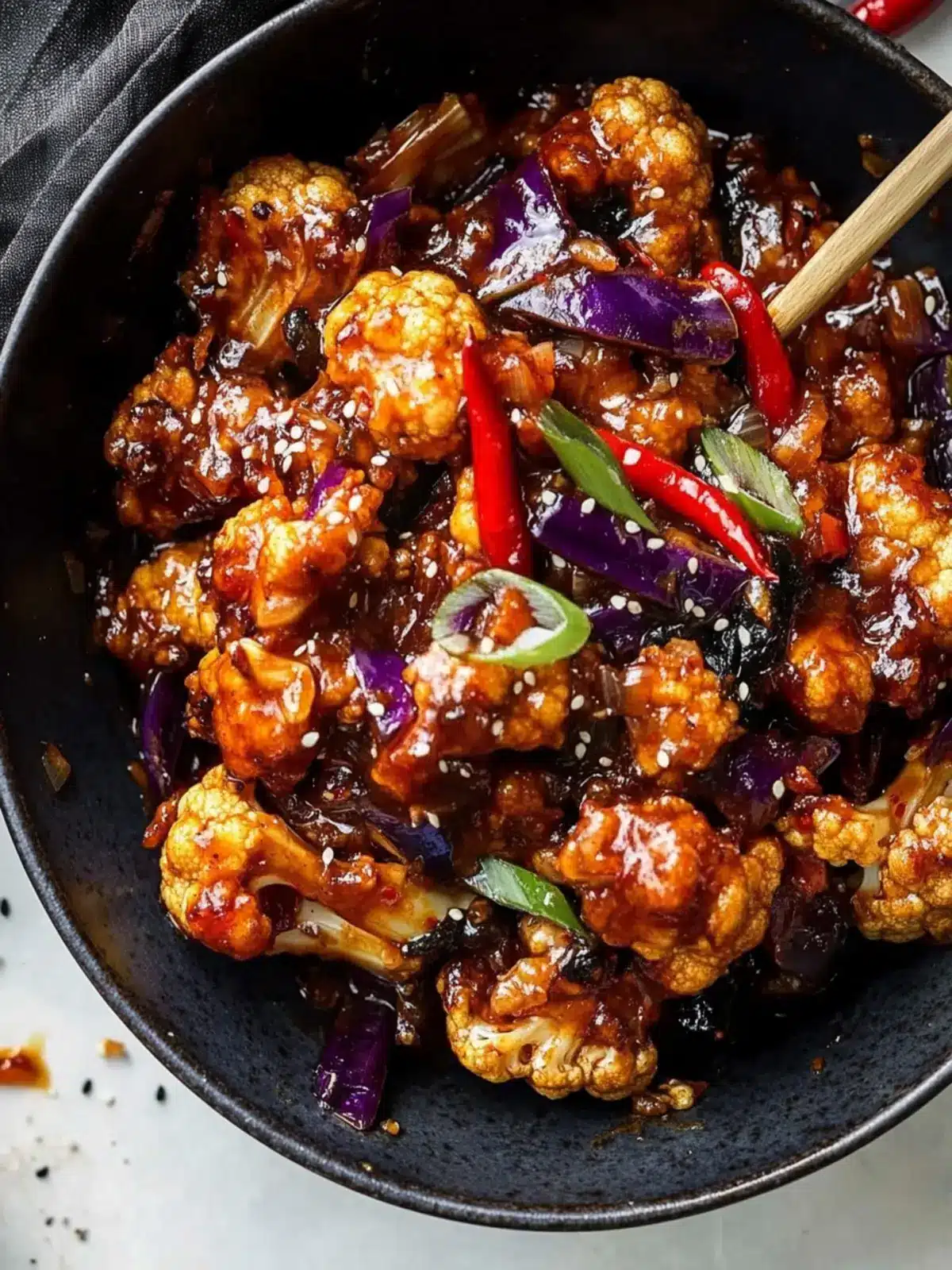 Irresistible Crunchy Gochujang Cauliflower for Flavor Lovers 4 Crunchy Gochujang Cauliflower
