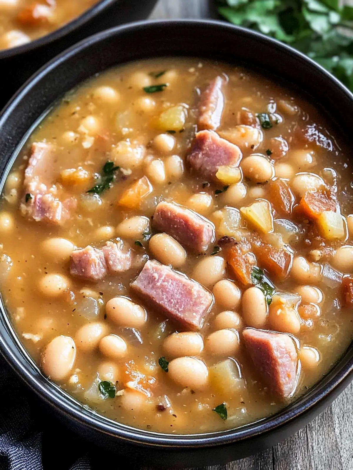Ham and Navy Bean Soup – Comfort Food for Cozy Evenings 5 Ham and Navy Bean Soup