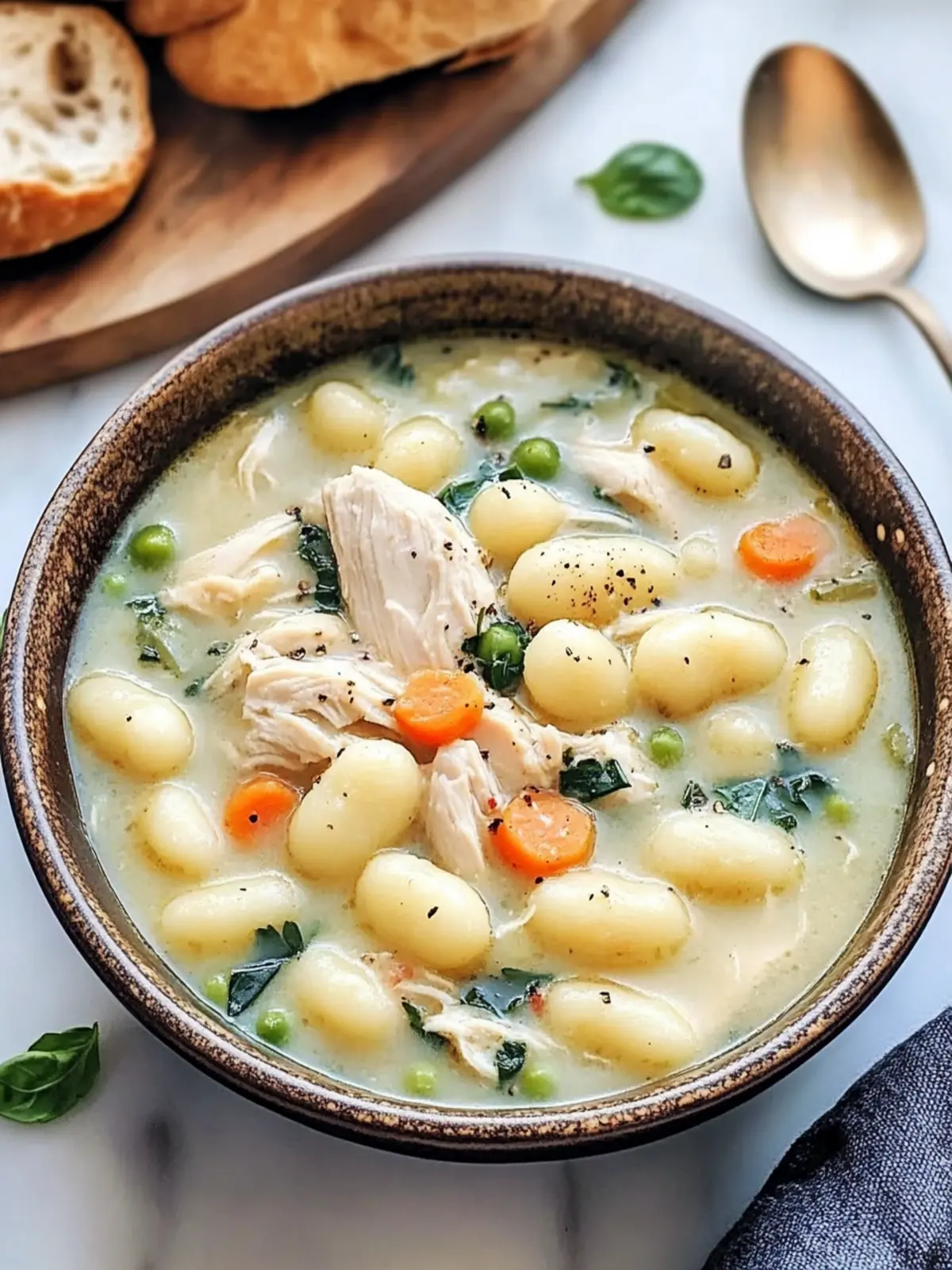 Deliciously Cozy Healthy Rotisserie Chicken Gnocchi Soup 4 Healthy Rotisserie Chicken Gnocchi Soup