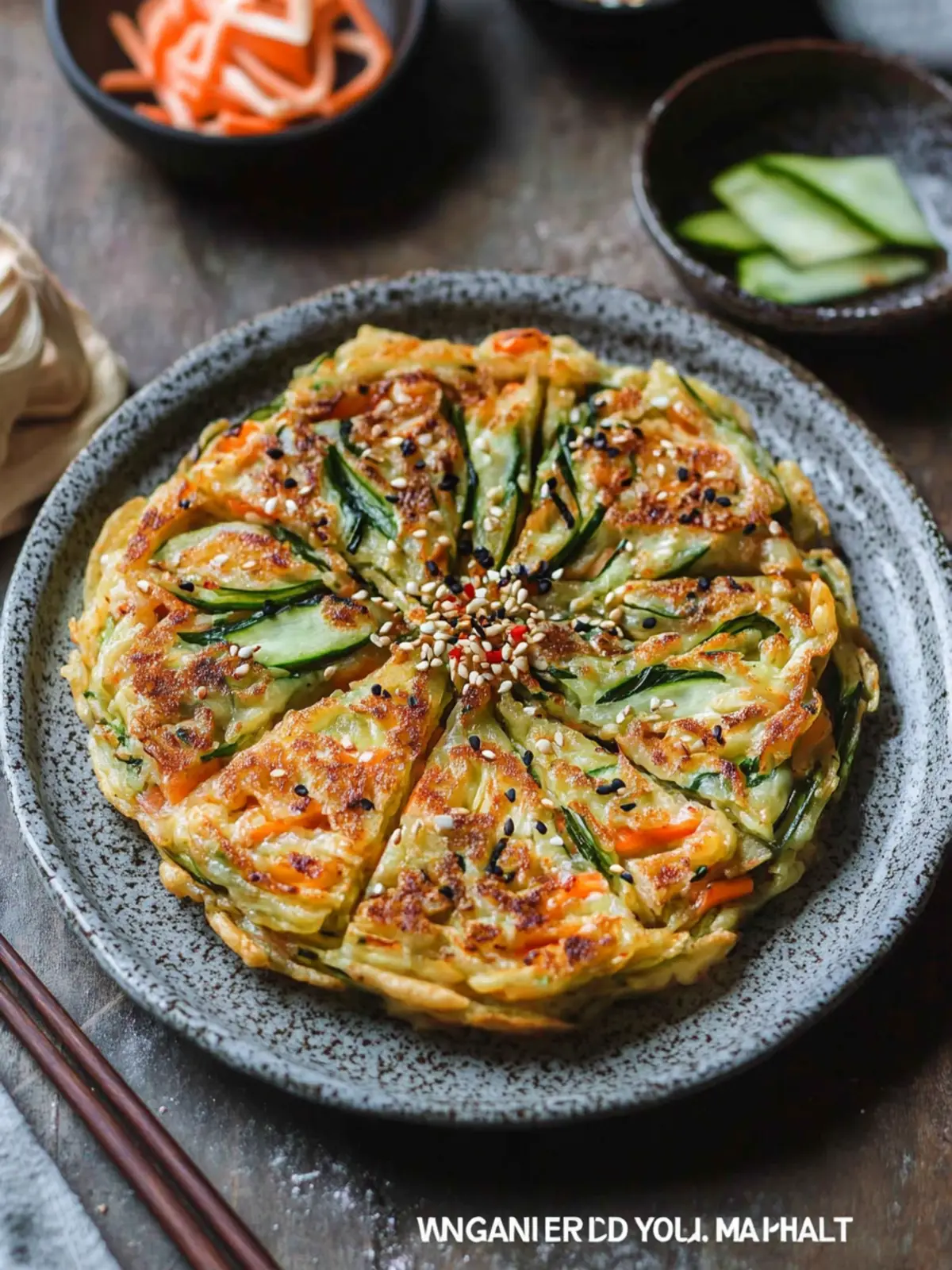 Crispy Vegan Yachaejeon: Your New Favorite Pancake Delight 4 Vegan Yachaejeon